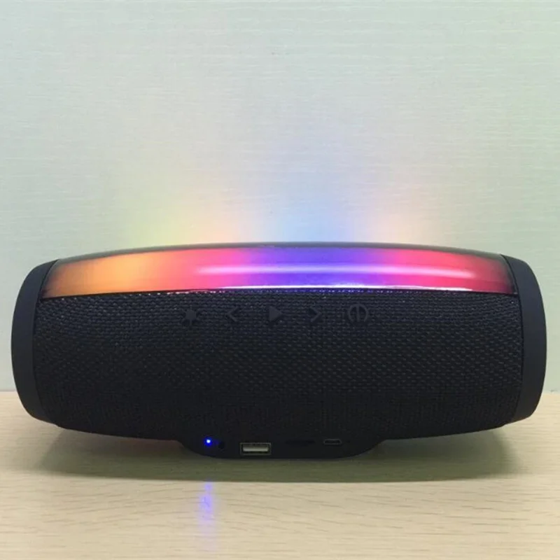 Беспроводной bluetooth динамик портативный стерео сабвуфер музыкальная Колонка