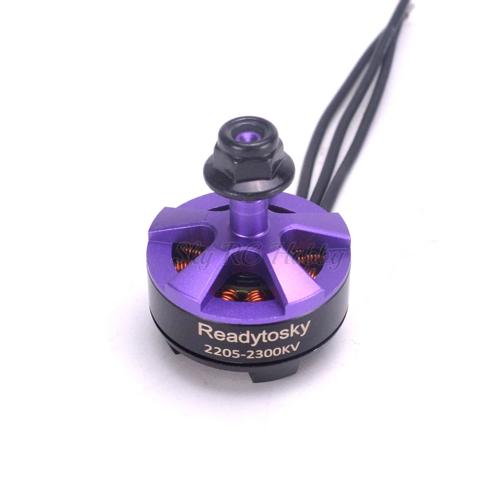 4 шт./лот 2205 2300KV бесщеточный двигатель 3-4S CW CCW двигатель для хамелеона 220 мм мастер X220S X220 FPV гоночный беспилотный Квадрокоптер