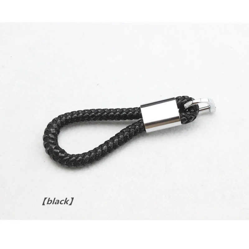 1 шт. стайлинга автомобилей плетеный кожаный ремешок брелок для ключей Toyota Camry