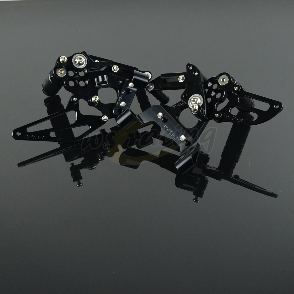 CNC регулируемый мотоцикл заготовка подножки педали отдых Rearset для DUCATI 1199 |