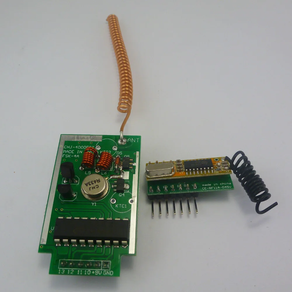 433 МГц PT2262 PT2272 EV1527 для Arduino кодер декодер RF задержка беспроводной связи комплект|kit