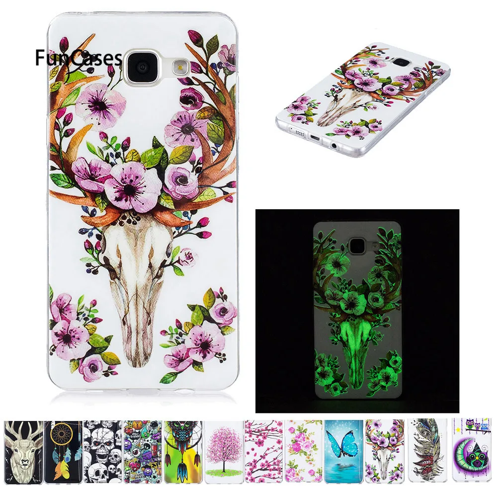 Светящийся чехол для samsung Galaxy A5 5 2016 SM A510 A510F A510F/DS A510FD A510f/ds ТПУ мягкий