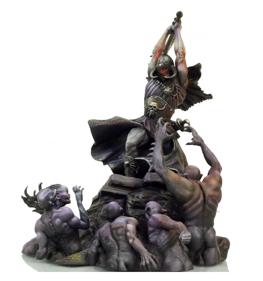 [Loong Way Miniatures] Kabuki Studio DARK SIRE 75 мм миниатюрные из полимерной смолы|Аксессуары для