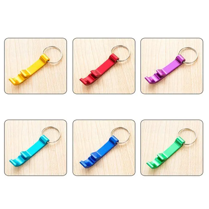 Aluminum Keychain Pocket Small Key Chain Ring Bar Claw Beverage Beer Bottle Opener Can Open Rings | Автомобили и мотоциклы