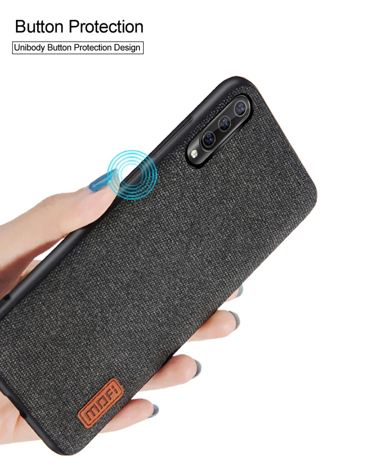 Чехол для xiaomi mi 9, чехол MOFI для xiaomi mi 9 explorer, тканевый чехол для xiaomi mi 9 SE, мягкий полный Чехол mi 9, деловой чехол