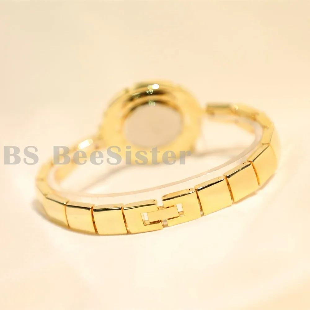 Модные наручные часы с кристаллами женские из нержавеющей стали 2017 BS часы|mujer|mujer