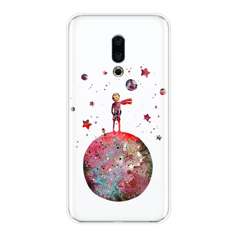 Чехол для телефона Meizu 16th 16x15 Lite 16 Plus силиконовый мягкий чехол с изображением