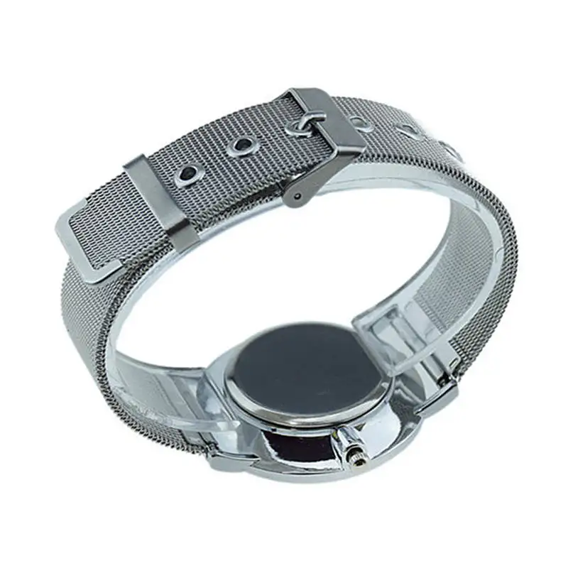 Часы мужские кварцевые модные из нержавеющей стали водонепроницаемые