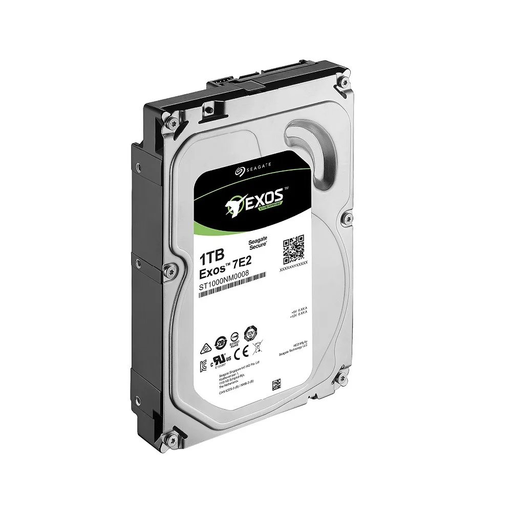 Жесткий диск Seagate Exos 7E2 1 ТБ HDD SATA 6 ГБ/сек. 128 Мб кэш памяти 3 5 дюйма Enterprise ST1000NM0008| |