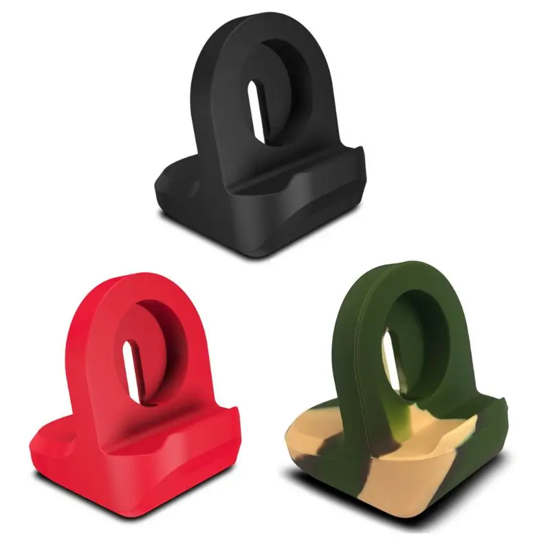 Силиконовая Подставка для зарядки док станция Apple Watch серии 1/2/3/4 42 мм 38 40 44