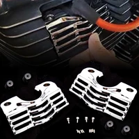 lr finned slotted head bolt spark plug covers for harley touring electra street glides road kings 99 14 13 12 11 10 09 08 07 06