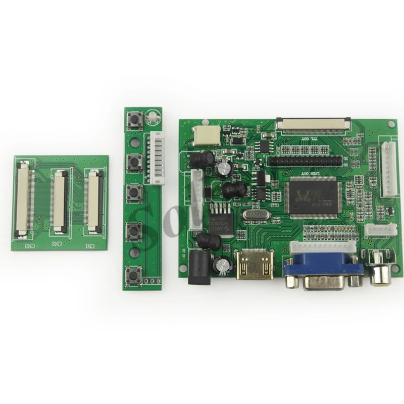 Универсальная плата контроллера HDMI VGA 2AV 50PIN TTL LVDS модуль монитора для Raspberry PI LCD