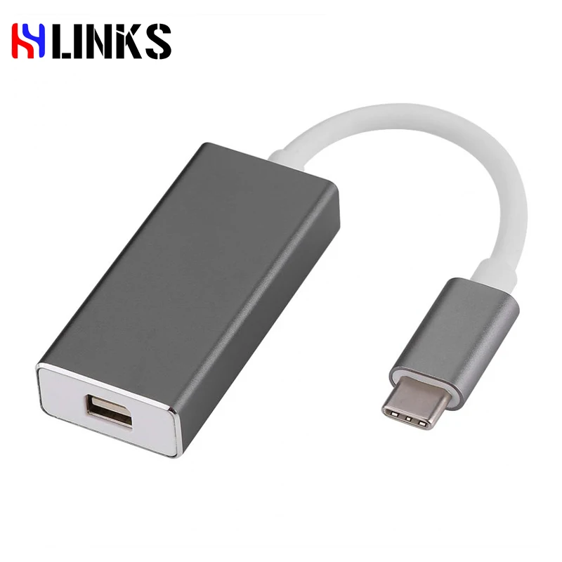 HYLINKS USB 3 1 4 К Тип c для мини Дисплей Порты и разъёмы аудио адаптер C к Mini DP конвертер