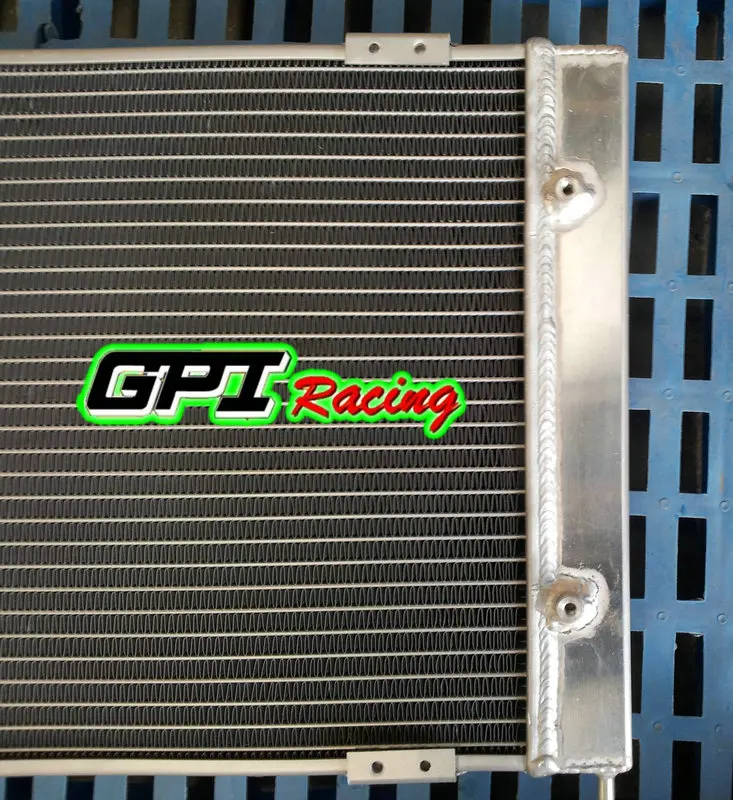 GPI полностью алюминиевый радиатор + вентиляторы для VW Golf 2 Corrado VR6 Turbo