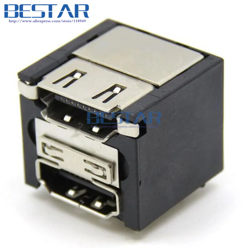 19 штырьков разъем HDMI двойной штырьковый | Компьютеры и офис