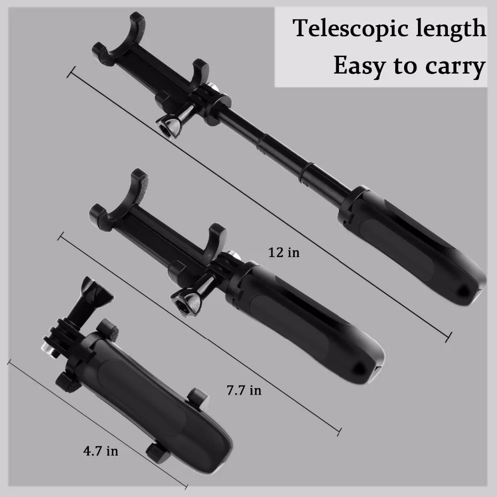 2019 Мини Портативный Складной Настольный Штатив селфи палка выдвижной для всех