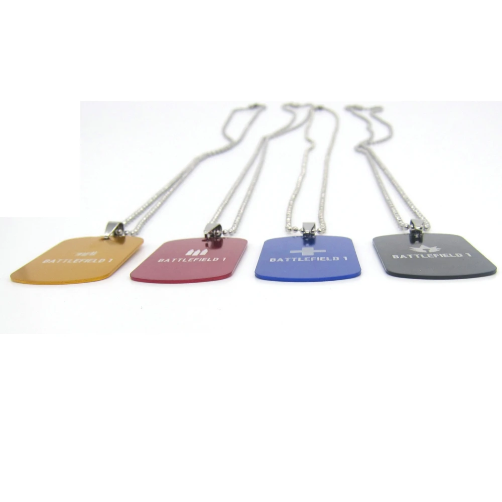 Набор украшений для женщин и мужчин 4 класса ожерелье с логотипом battleview BF 1 тег