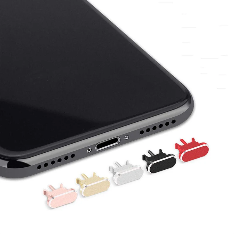 10 шт. металлический пылезащитный Разъем специальный дизайн порт для зарядки