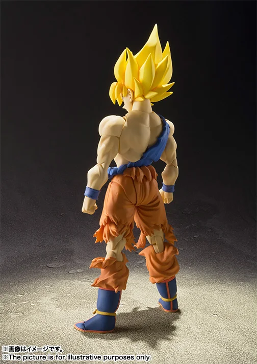 WSTXBD BANDAI Dragon Ball Z SHF Wake Goku 2 0 фигурка Juguetes модель игрушки детские фигурные|Игровые
