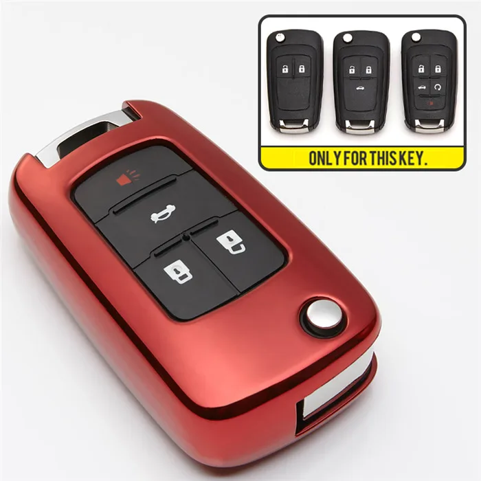 Red Мягкий ТПУ автомобильный брелок для Opel Karl Vivaro Agila Tigra Corsa C Signum Vectra C Insignia Omega стильный защитный чехол для ключа - Название цвета: Red