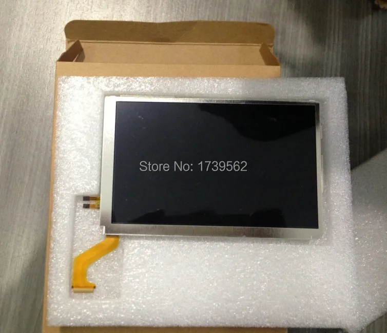 10 шт./лот для 3DS XL LL 3dsxl Верхний ЖК экран tft оригинальный новый с бесплатной защитой