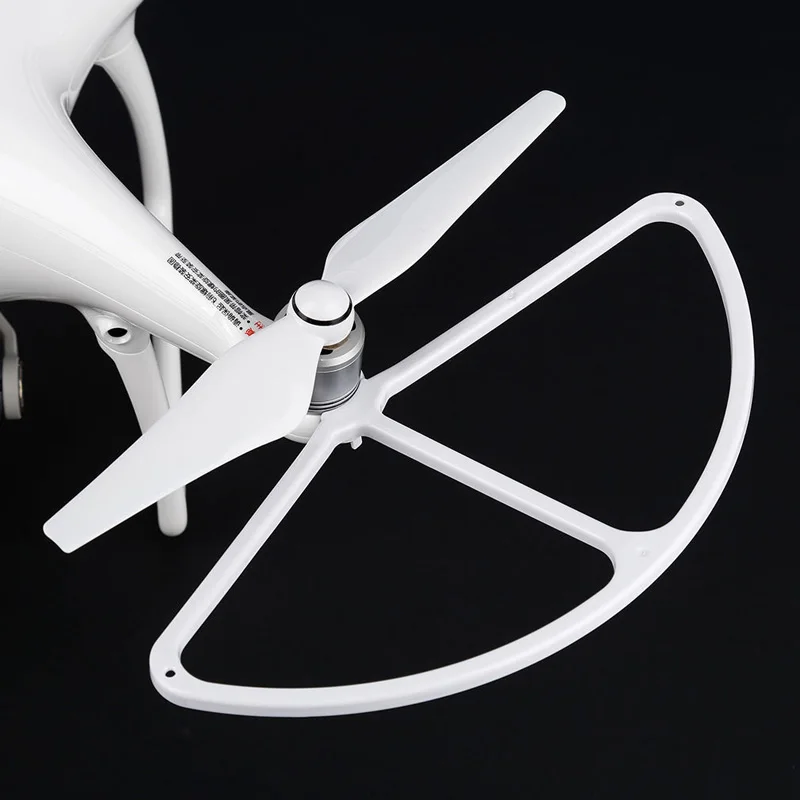 4 шт. DJI Phantom Professional Pro + Quadcopter Prop Guard-Quick Release Propeller Protector White Snap On/off | Электроника