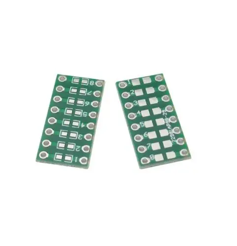 

10pcs SMD/SMT Components 0805 0603 0402 to DIP Adapter PCB Board Converter
