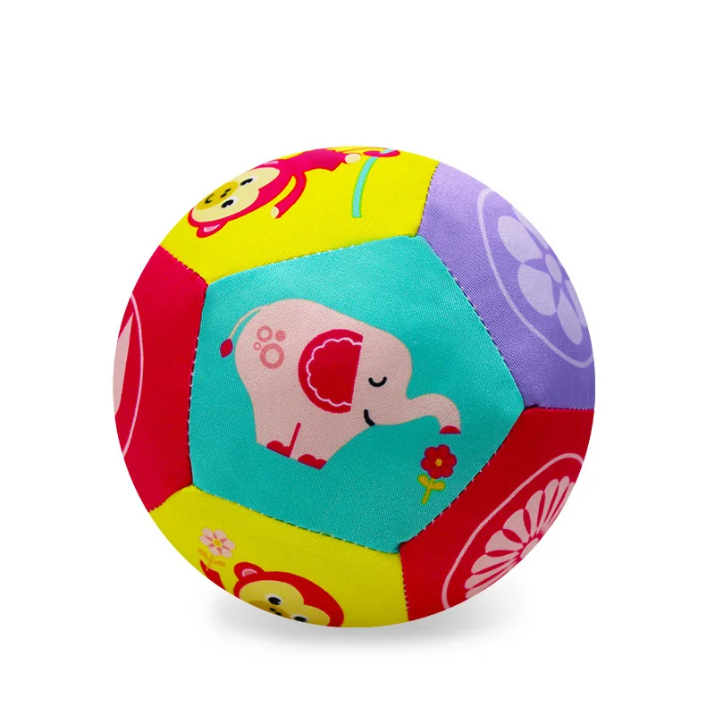 10cm Baby toy - 1 Детские игрушки для детей, мягкие плюшевые подвижные игрушки с животным мячом со звуком, погремушка для младенцев, бодибилдинг, мяч, игрушки для 0-12 месяцев - Цвет: 10cm Baby toy - 1