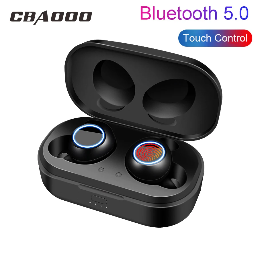 TWS наушники CBAOOO с поддержкой Bluetooth 5 0 и микрофоном|Наушники гарнитуры| |
