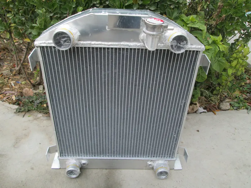 Новый алюминиевый радиатор для FORD Model A W/FLATHEAD двигатель 1928-1929 28 29 | Автомобили и