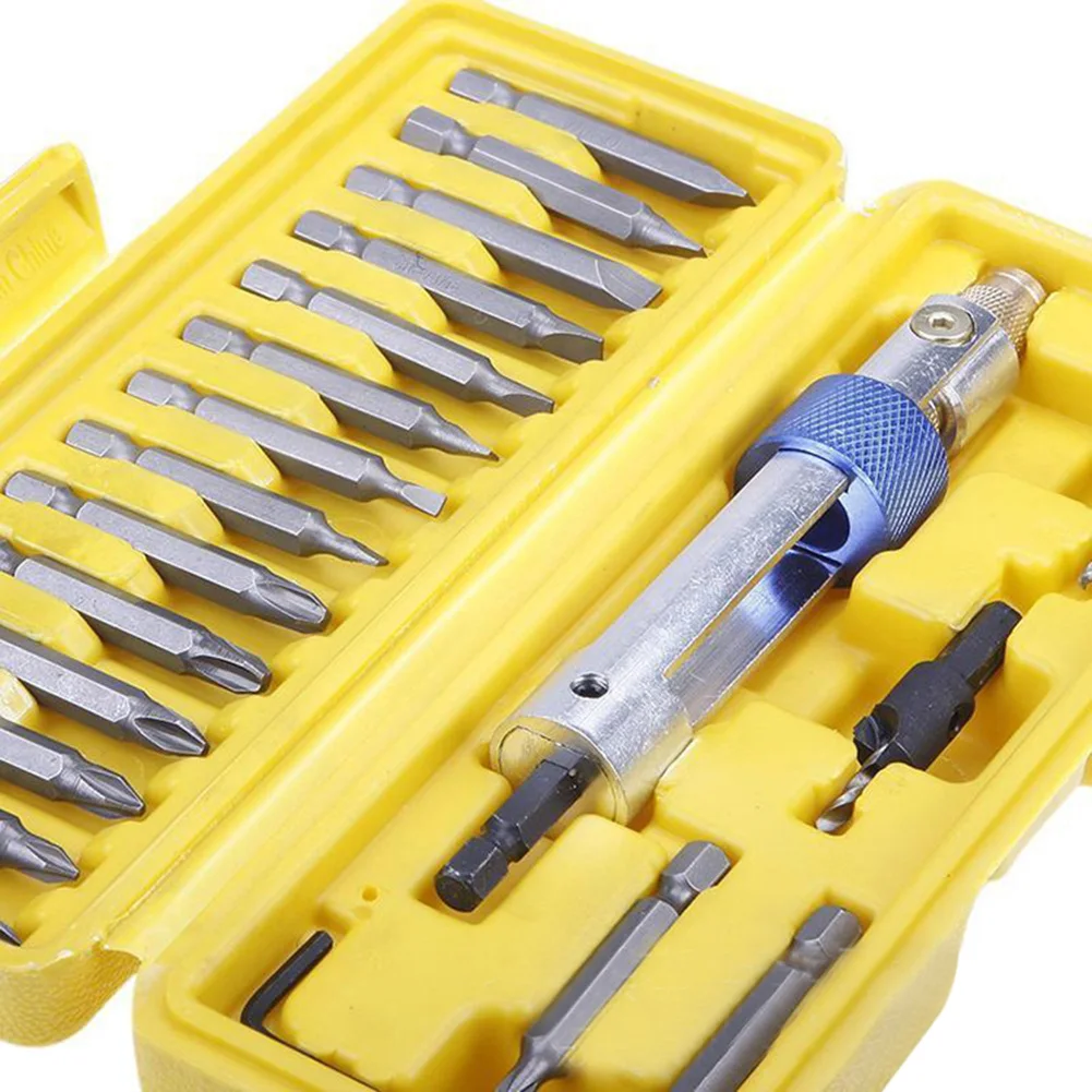 Набор отверток 20 шт. набор различные типы головок с зенкером шестигранный ключ |