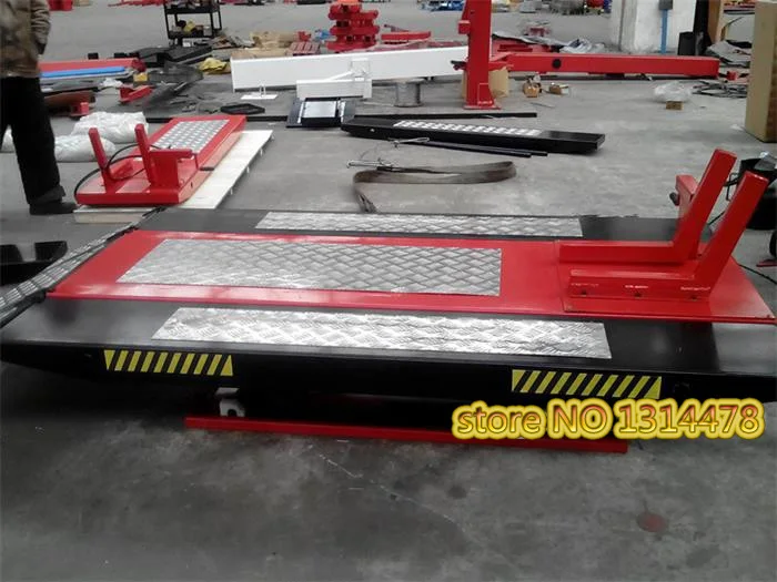 Гидравлический пневматический подъемник для мотоцикла 1 тонна расширенная