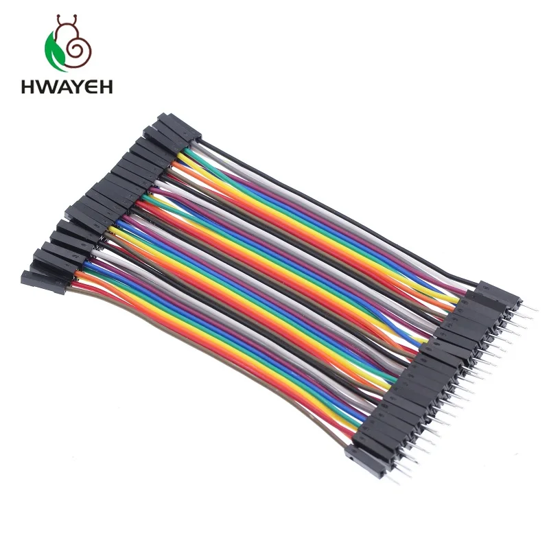 40PIN Dupont Line 10 см 20 см 30 см мужской+ Женский Мужской и Женский Соединительный провод Dupont кабель для arduino DIY KIT