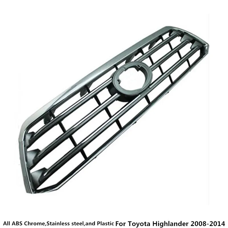 1 шт. крышка кузова автомобиля для Toyota high Lander 2008 2009 2010 2011 2012 2013 2014 ABS хромированная