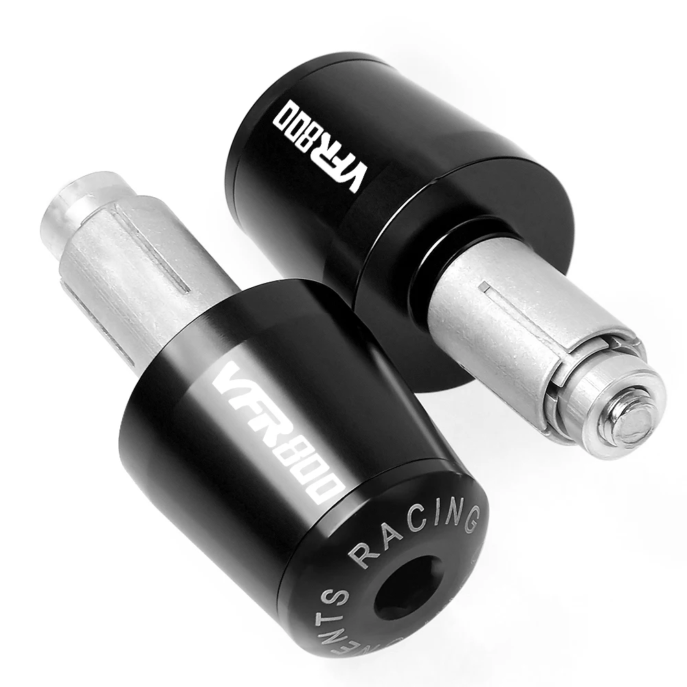 Ручки на руль мотоцикла с ЧПУ алюминиевые колпачки для Honda VFR 800 VFR800 F VFR800F 2002 2003 2004 -