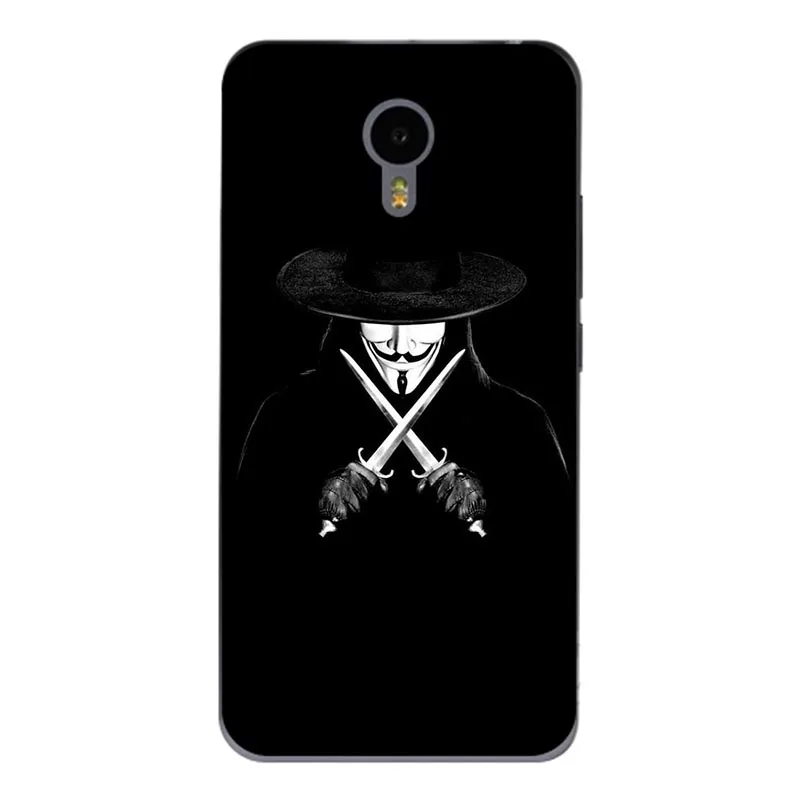 Модный чехол с мультипликационным принтом для Meizu M6 M5 M3 M2 Note M 5 6 3 2, мини-чехол для телефона с изображением кота и пейзажа, задняя крышка - Цвет: A123