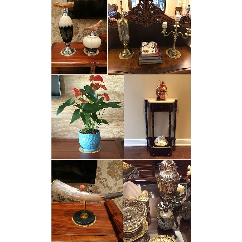 Европейский коврик с вышивкой модный для обеденного стола Столовые Салфетки