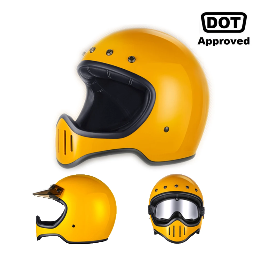 Мотоциклетный шлем AMZ Стекловолоконный для мотокросса|Шлемы| |