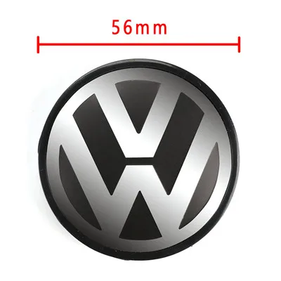 4 шт./компл. 56 мм логотип эмблема значок сердечник колеса Кепки для VW Volkswagen Jetta Golf Beetle CC GTI 1J0 601 171