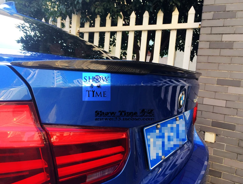 Задний спойлер из углеродного волокна для BMW 3 F30 F35 320 328 335i P|spoiler wing|f35 rcfit wing |