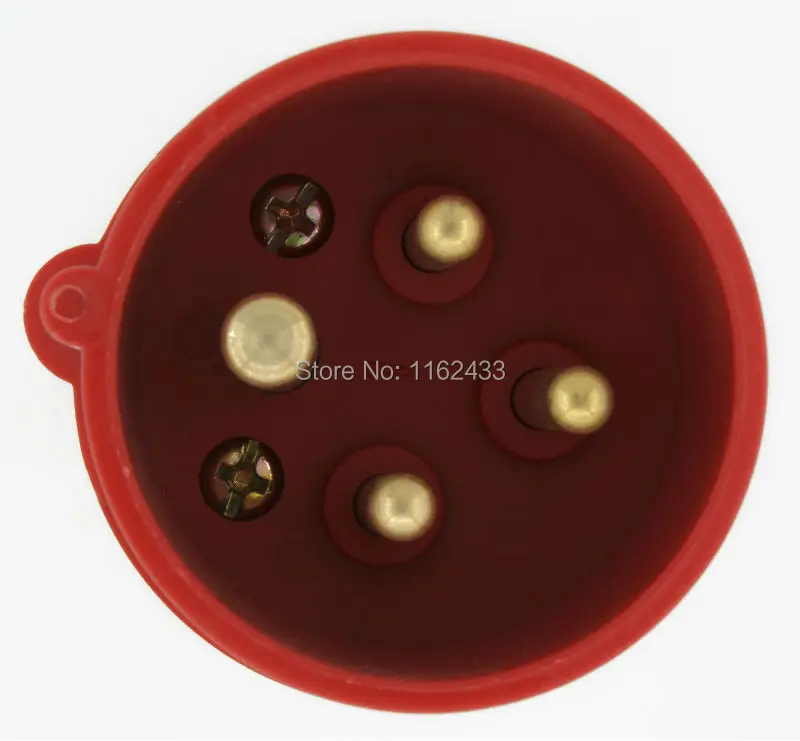16A 3P E 4 pin 380 415V IP44 014L трехфазный брызгозащищенный промышленный штекер с кабельной