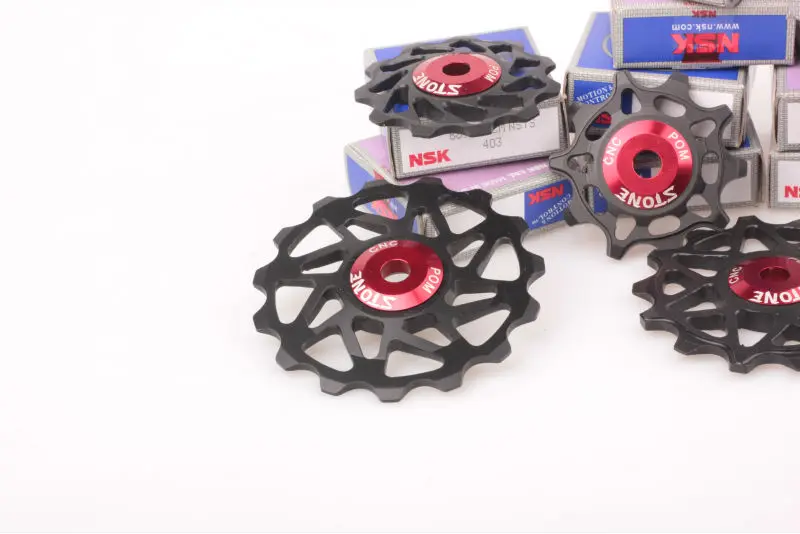 1 шт. MTB велосипед жокейное колесо задний переключатель шкив 15T CNC Смола Сделано|wheel