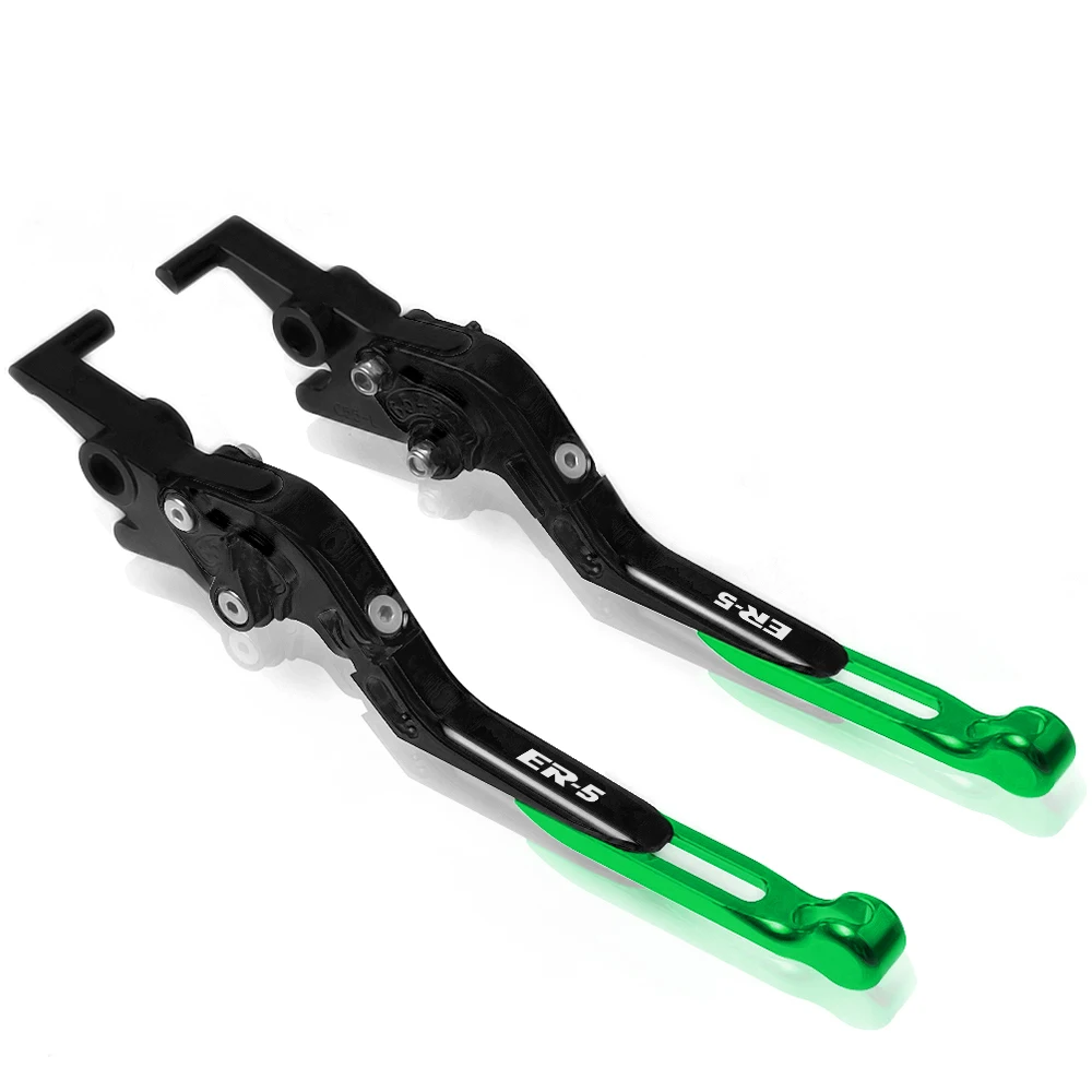 Для Kawasaki ER 5 ER5 рычаги тормозного сцепления мотоцикла CNC регулируемые складные