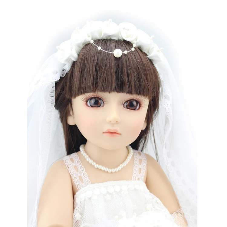 18''handmade реалистичные детские Куклы для девочек и мальчиков Игрушка SD BJD мяч Соединенных свадебные куклы Жених и невеста Детские Реалистичного Куклы