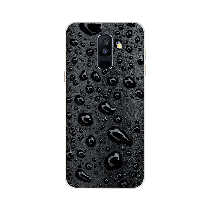 Розовый Для samsung Galaxy A6 чехол 5,6 'Мягкий силиконовый чехол для телефона чехол s для samsung A 6 Plus A 600 610 F Сумочка для телефона чехол - Цвет: Розовый