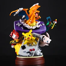 Аниме Pikachu Charmander Mew фигурка GK модель игра машина украшения игрушки