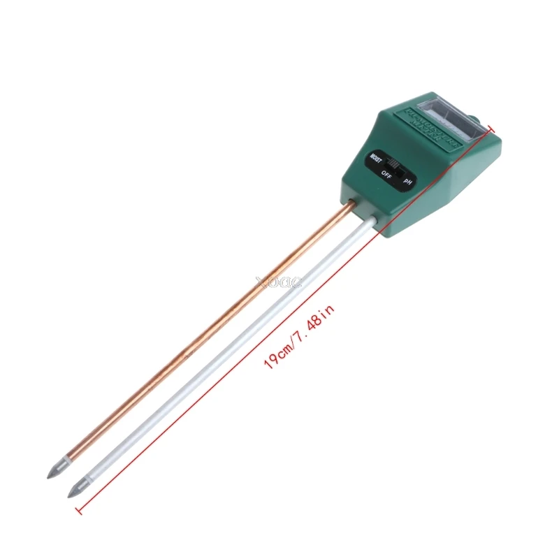 2 в 1 рН тестовый er светильник для почвы воды влаги анализованный метр детектор