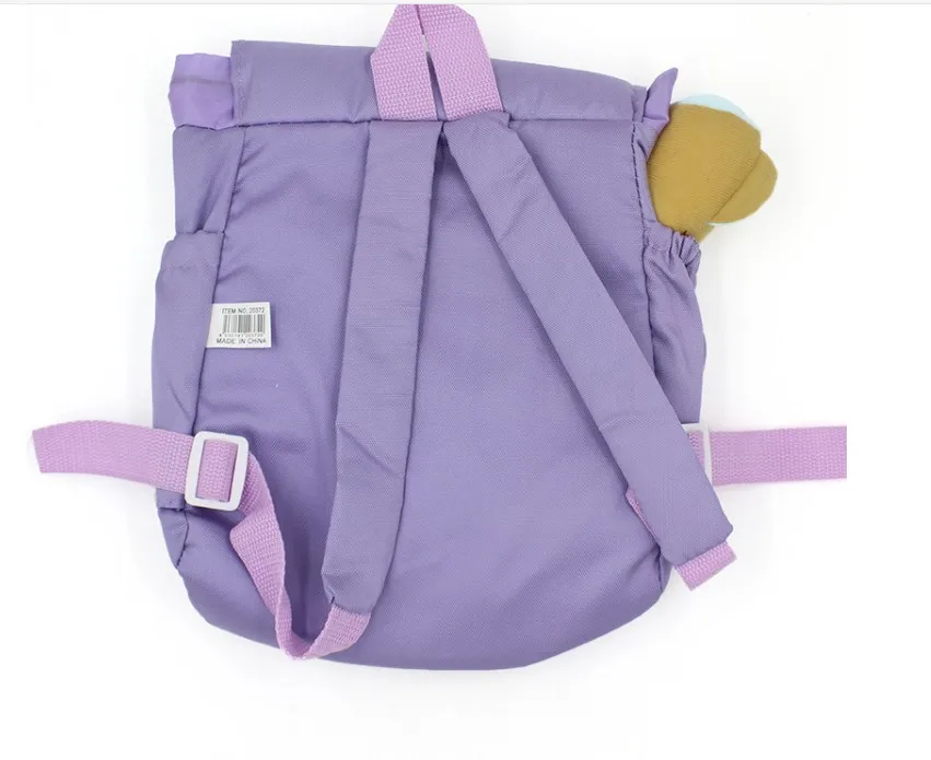 Рюкзак Dora Explorer спасательная сумка с картой, игрушки для детского сада фиолетовые обратно в школу подарки на свадьбу