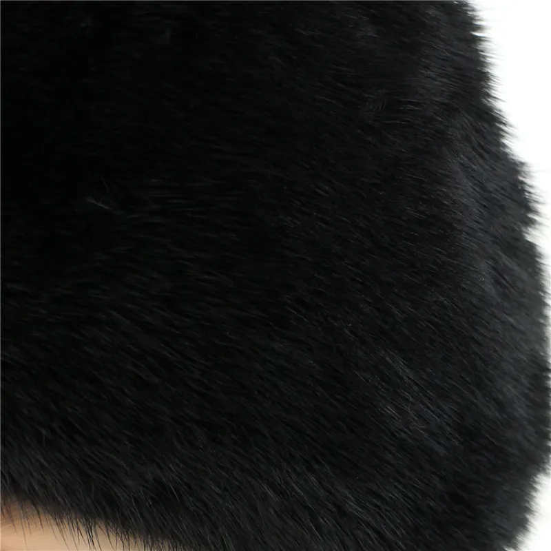 

Winter new men genuine whole mink fur hat to keep warm solid color high quality handmade beanies