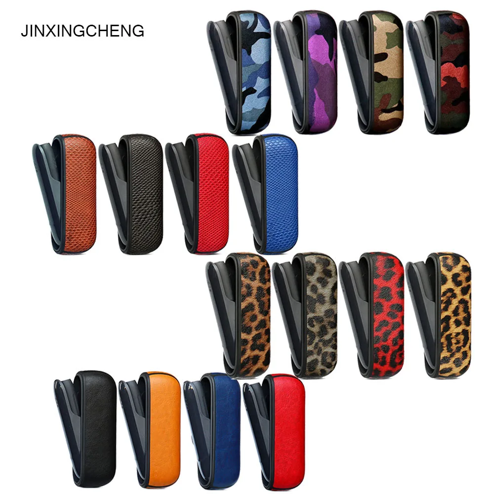 JINXINGCHENG 16 цветов Модный чехол для iqos 3,0 сумка держатель Чехол из искусственной кожи чехол